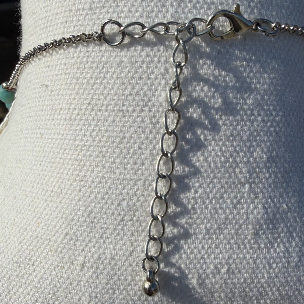 Amazing Grace Cross Pendant Beaded Necklace - Picture 6 of 7